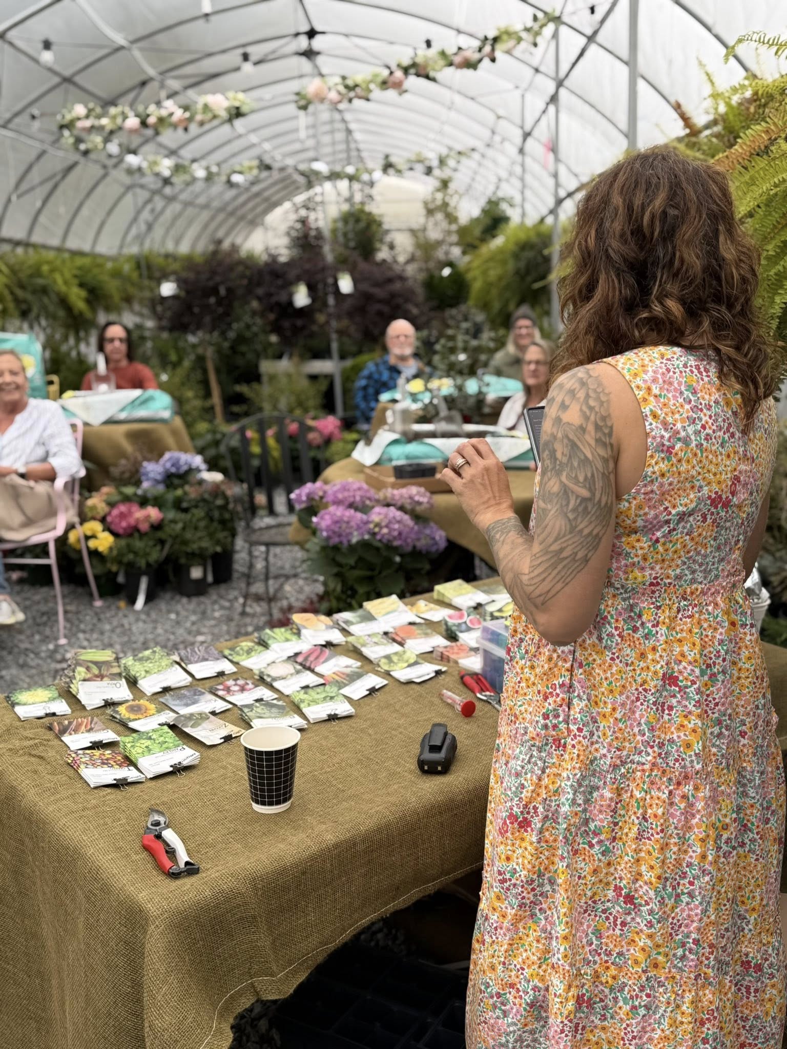Cline's Nursery event